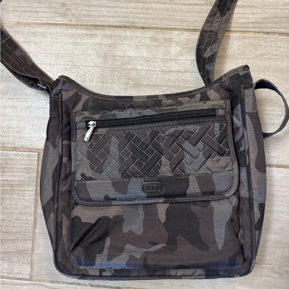 Lug Camouflage Crossbody Bag